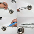 thumbnail image 3 of POINTERTECK 6pcs Drain Unblocker Remover Clog Removal Tool Clogging Cleaner Sink Snake Kitchen Bathroom Cleaning, 3 of 8