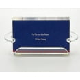 thumbnail image 5 of T'z Tagz Clear Acrylic Custom-made Business Card Holders Display Stand 2 pack, 5 of 10
