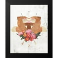 thumbnail image 2 of Villa, Mlli 12x14 Black Modern Framed Museum Art Print Titled - Fox Arrow Flowers, 2 of 5