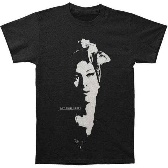 Amy Winehouse Adult Scarf Portrait Cotton T-Shirt