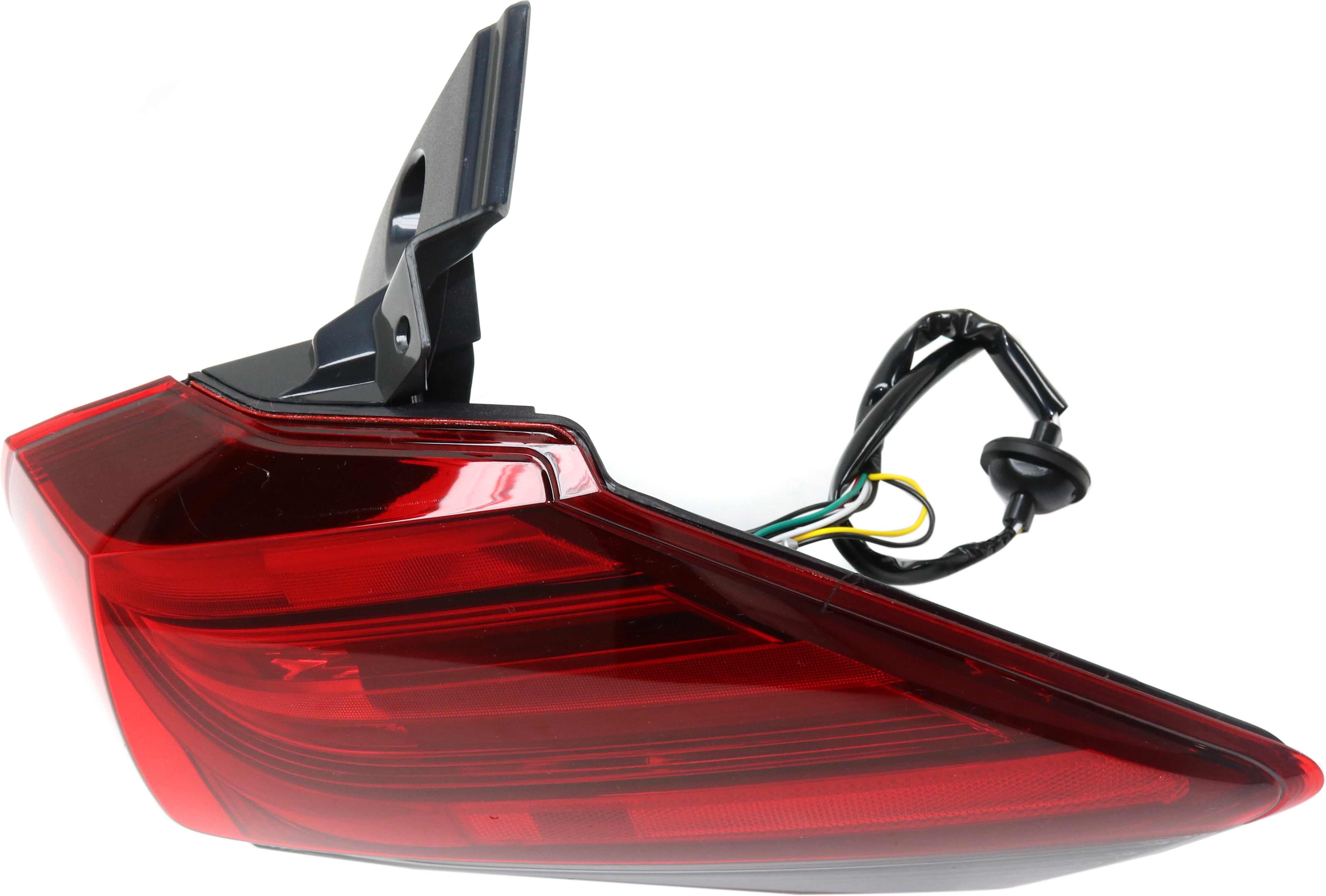 Tail Light Compatible With 2017 Nissan Rogue Right Passenger Side, Outer With bulb(s)
