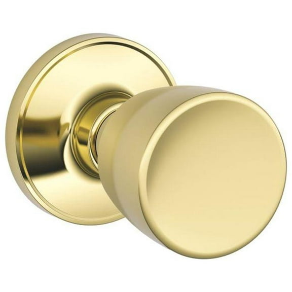 Dexter by Schlage J10BYR605 Byron Hall and Closet Knob, Bright Brass