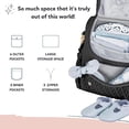 thumbnail image 4 of Mochila para pañales Hannah & Sophia Belle Convertible Baby M, 4 of 5