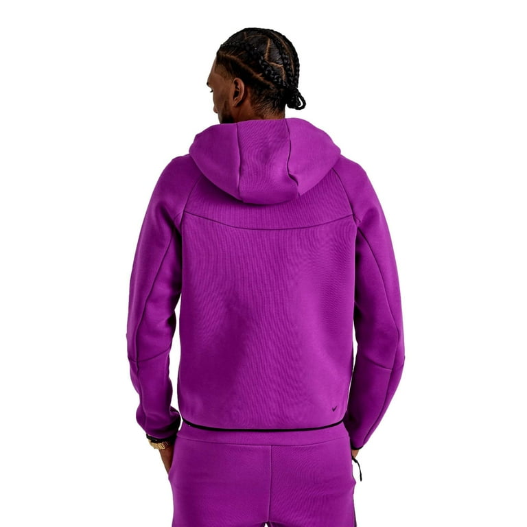 Men's Nike Tech Full Zip Hoodie Bold Berry (HV0949 505
