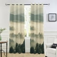 thumbnail image 5 of Blackout Curtains Window Curtain for Bedroom Living Room 1 Panel 82"x42" Forest Filled with Fog, 5 of 8