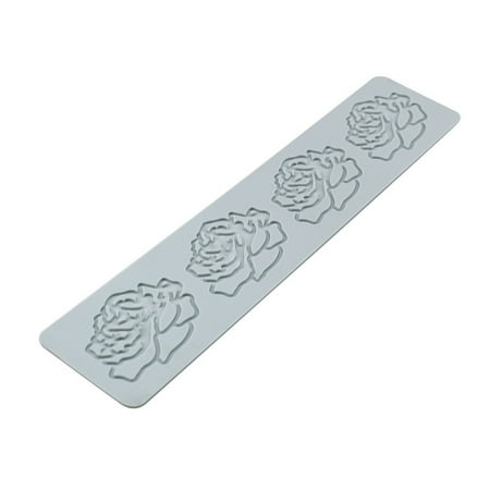 

Farfi Durable Fondant Mold Convenient Silicone Flexible Easy Clean Border Stencil for Home (Type 9)