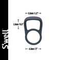 thumbnail image 2 of S'well Water Handle-Grey-Fits 9oz, 17oz, and 25oz Bottles Comfortable Way to Carry Go-Innovative Design and A Flexible Grip, 2 of 5