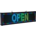 thumbnail image 6 of Scrolling Huge Bright Advertising LED Signs,110V LED Store Sign Open Signs for Business PC/Phone/U Disk Control Programmable LED Display for Store Car Bar Hotel (26''x8''), 6 of 8