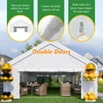 thumbnail image 4 of LiviNest 20x32 FT Party Tent: 598FT² Shade Space for 150 Guests - All-Weather Waterproof Canopy with Removable Sidewalls & 3 Storage Bags - Ideal for Backyard Weddings & Large Outdoor Events, 4 of 6