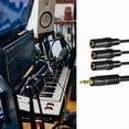 thumbnail image 3 of 1 in 3/4/5/6 Out 3.5mm AUX Cord Male to Female Stereo AUX Converters Wire Splitter Cable Line for Headphones Speaker, 3 of 10