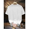thumbnail image 2 of Men'S Graphic Tee - Yellow Casual Short Sleeve T-Shirt with Bold "FUBU NY" Print, Round Neck, Lightweight Fabric for Summer Comfort, 2 of 6