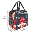 thumbnail image 2 of Naloa Cute Christmas Gnomes (2) Print Lunch Box for Women Men,Insulated Lunch Bag,Lunchbox,Thermal Leakproof Cooler,Reusable Lunch Tote Bag for Work School Travel Picnic, 2 of 7