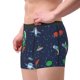 thumbnail image 2 of Fotbe Dinosaur Astronaut Space Surfing Calzoncillos Tipo Boxer con Bolsa de Soporte Total para Hombre, X-Temp Fresco, Transpirable y de Secado Rápido-Medium, 2 of 5