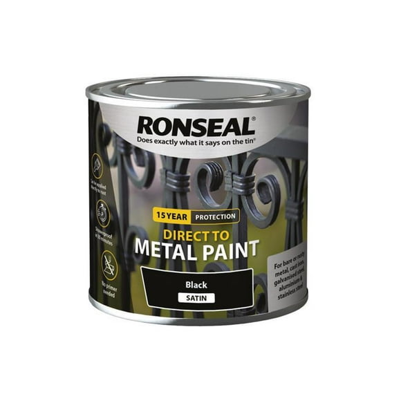 Black Paint Metal