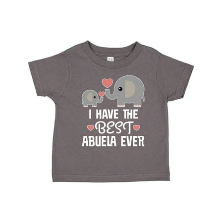 

Inktastic Best Abuela Ever Grandchild Gift Gift Toddler Boy or Toddler Girl T-Shirt