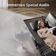 Home Speaker – 80W 2.2.1 Acoustic System, Immersive Spatial Audio, LDAC Hi-Res Sound & 14 Hours of Battery Life (Cool Grey) Tronsmart Fitune X30