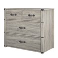 thumbnail image 4 of Commode à 4 tiroirs Nova de Little Seeds – Chêne gris, 4 of 9