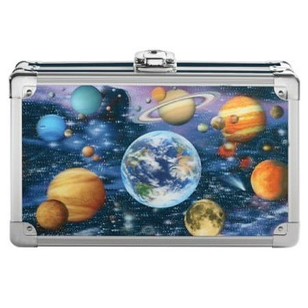 Vaultz Locking Pencil Box Planets