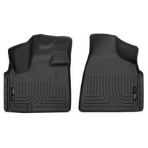 Husky Liners 55521 X-Act Contour Front Floor Liners Fits 2008-2016 Chrysler Town and Country & 2008-2020 Dodge Grand Caravan w/ Stow-N-Go or Swivel-N-Go Seats 2 Pc Black