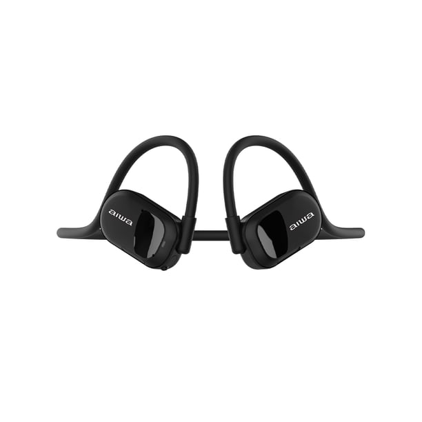 Audifonos Bluetooth Deportivos Para Conducción Aiwa Aw-acf1 Color Negro