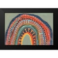 thumbnail image 2 of Moore, Regina 18x13 Black Modern Framed Museum Art Print Titled - Boho Rainbow III, 2 of 5