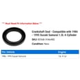 thumbnail image 2 of Crankshaft Seal - Compatible with 1986 - 1995 Suzuki Samurai 1.3L 4-Cylinder 1987 1988 1989 1990 1991 1992 1993 1994, 2 of 2