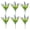 D, variant on Artificial Lavender Foxtail Grass, UV Resistant Fake Wheat Grass Shrubs, Faux Outdoor Greenery Stems for Garden Patio Porch Vase Decor,6PC,13.8 IN.
