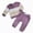 H135-Purple, variant on TOWED22 Toddler Kid Boy Clothes 2-Piece Graphic Print Long Sleeve Tee Sweatshirt Tops Elastic Waist Joggers Pants Fall Winter Outfits Clothing(Green,18-24 Mouths )
