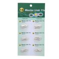 thumbnail image 1 of Bike Chains Links, Chain Joint Connector Steel Reusable  For Road Bikes Silver, 1 of 8