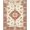 Beige Cream Terracotta, Pattern 16, variant on ODIKA Beige Vintage Farmhouse Botanical Scroll Border Pile Playroom Stain Resistant Low Profile for Dorm Room, Small Living Apartment