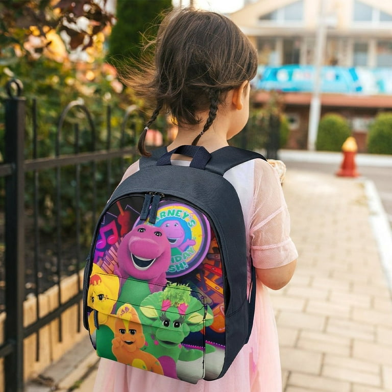 Barney And Friends Backpack Cute Lightweight Small Laptop Bag