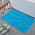 thumbnail image 1 of Alfombrilla antideslizante para baño Homaxy, alfombrilla para suelo de ducha de PVC suave, alfombrilla para bañera, masaje de pies con ventosa, almohadilla antideslizanteTipo cómodo1246CMx46CM Deng Xun unisex, 1 of 2