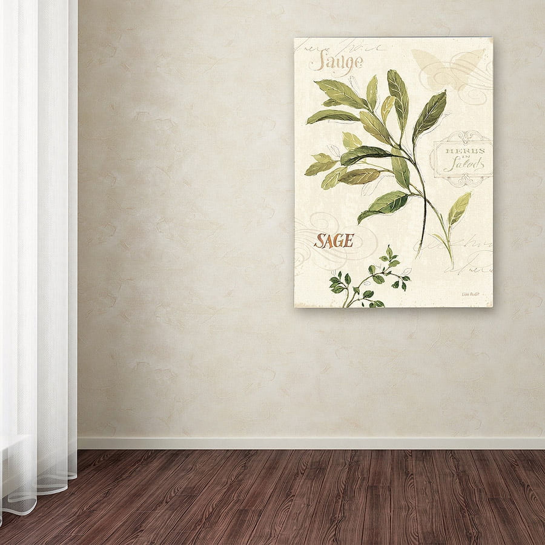 Trademark Fine Art "Aromantique IV" Canvas Art by Lisa Audit