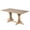 Natural, variant on Aukfa Round Extendable Dining Table, 42"-58" Farmhouse Kitchen Table with Butterfly Leaf for Dining Room/Living Room, Espresso