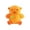 Orange#02, variant on Simulation Giant Bear Squishy for Adults Large Glow-in-the-Dark Sensory Gadget Soft Slow Rebound Green Orange Pink and Purple Office Desk Accessory 7.48 Inch 1 Pack