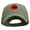 Olive, variant on Bat Armor Shield Embroidered Low Profile Washed Cap - Stone OSFM