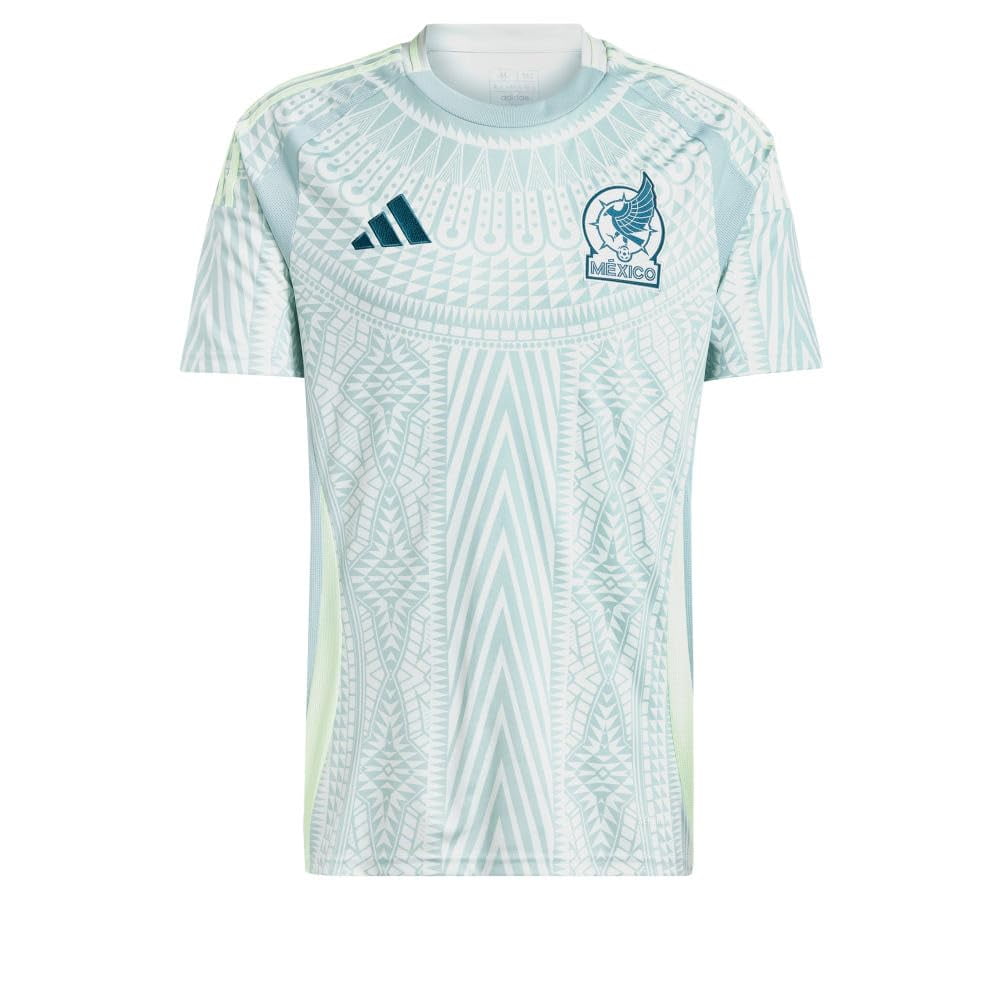 adidas Men's Mexico Jersey, Linen Green Away 2024