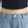 thumbnail image 3 of Star Shaped Waist Tightening Pin Fitness Jeans Shirt Waist Adjuster Clip 3PCS, 3 of 18