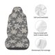 thumbnail image 4 of Balery Sparkling Snowflakes Funda de Asiento para Auto con Diseño - Cubierta Frontal Suave y Transpirable con Protector Antideslizante- 1 Unidad, 4 of 5