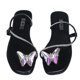 thumbnail image 2 of Moda mujer BeachLadies Beach Flip-Flat Flat Heel Butterfly Beach Shoes Wmkox8yii shjk437, 2 of 7