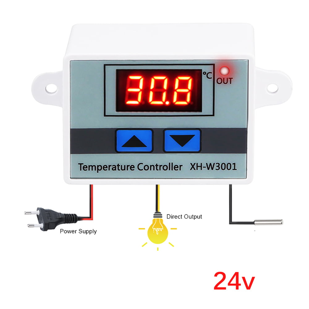 Thermometer Controller XH-W3001 Cooling Thermostat Temperature Switch 10A 