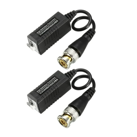 - Video Balun Transceiver Single Port HD Amalog Video Passive 1Pair