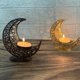 thumbnail image 4 of Candelabro Apooke con forma de luna, portavelas con forma de medialuna creativa, adornos de mesa de metal con forma de luna., 4 of 8