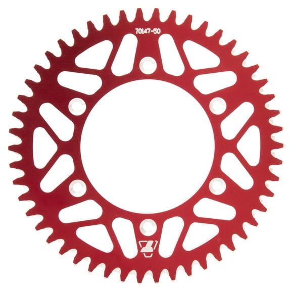 Tusk Rear Aluminum Sprocket 50 Tooth Red For Beta 300 RR X-Pro 2025