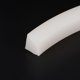 thumbnail image 3 of Flexible Sólido Silicona Tira 0.59"x0.59"x3.28 Pies Rectangular Sin Adhesivo Rollo para Puerta, Blanco, 3 of 6