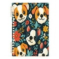 thumbnail image 2 of Notebook 8.3x5.7x0.4 Inch One Sizex2 Journey Note Diary Hardcover Notebook 60 Pages,80g Paper Writing Smooth and Not Easy to Break Cute Puppy and Little Flower, 2 of 8