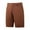 Coffee, variant on hotojiny Mens Dress Shorts Summer Chino Rolled Hem Straight Leg Golf Shorts Casual Button Business Work Shorts with Pockets