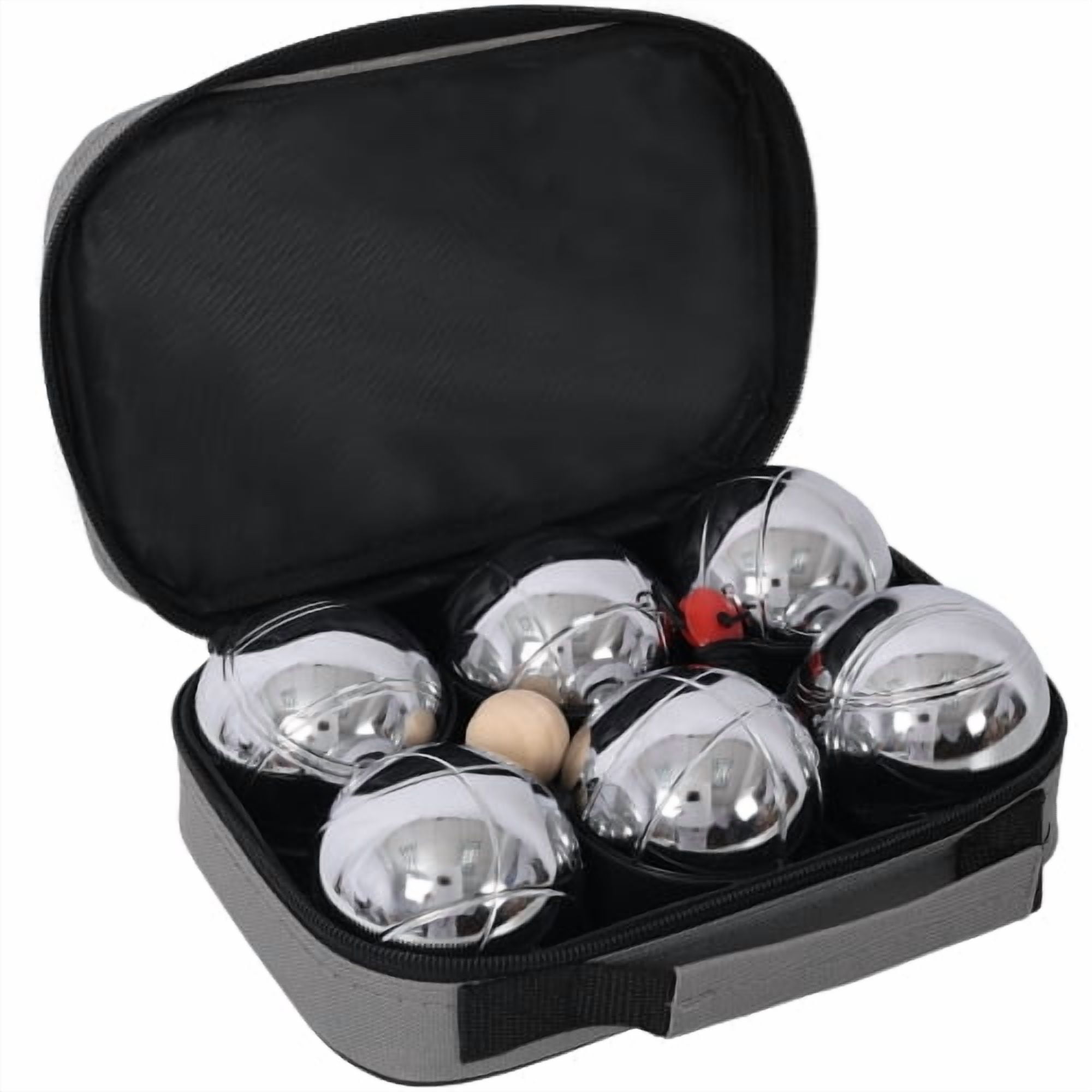 Boules Set Large Action Game, Outdoor, Beach, Lawn Backyard Family Party Games for Adults