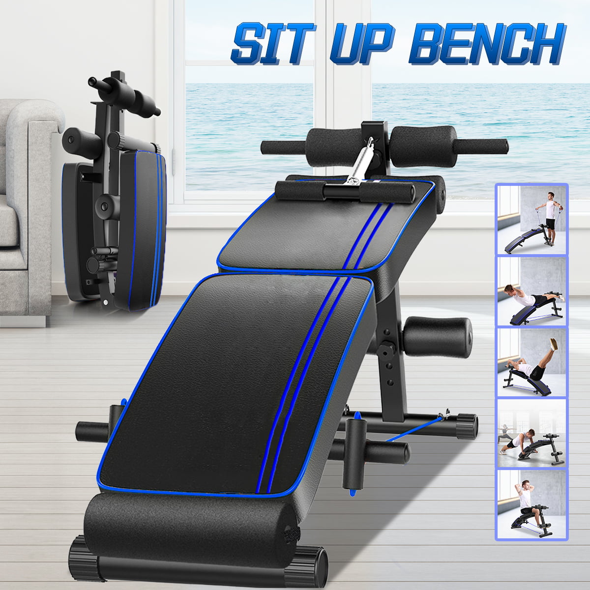 30 Minute Small portable workout bench 