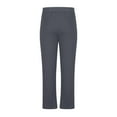 thumbnail image 4 of Htigea Clearance 2024 Mens Fleece Cargo Sweatpants Open Bottom Sweat Pants Elastic Waisted Drawstring Sweatpants Baggy Lounge Pants with Pockets M-3XL, 4 of 4